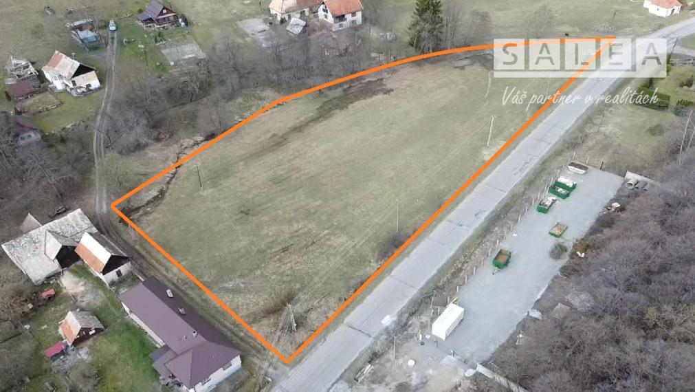 Stavebný pozemok v malebnej obci Ostrý Grúň o výmere 660 m2