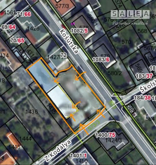 Prenájom priestorov – Sládkovičovo, Košútska ulica