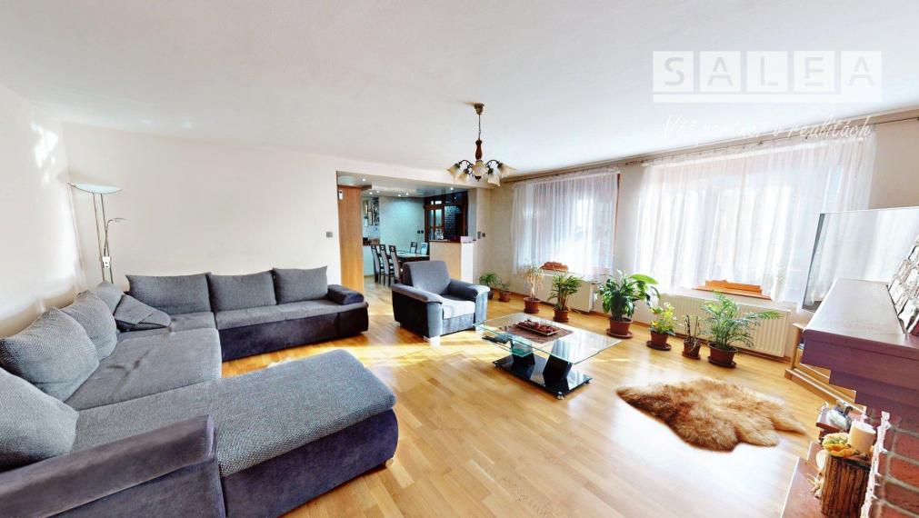 Zariadený, wellness, 8i- 470m2, pozemok 1840m2, Horné Saliby