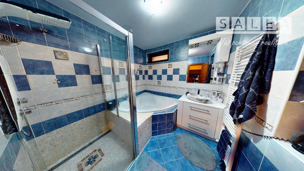 Zariadený, wellness, 8i- 470m2, pozemok 1840m2, Horné Saliby