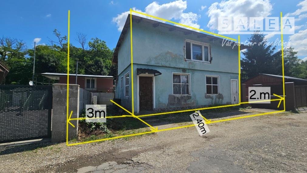 poschodová chata 100m2 na pozemku 156m2