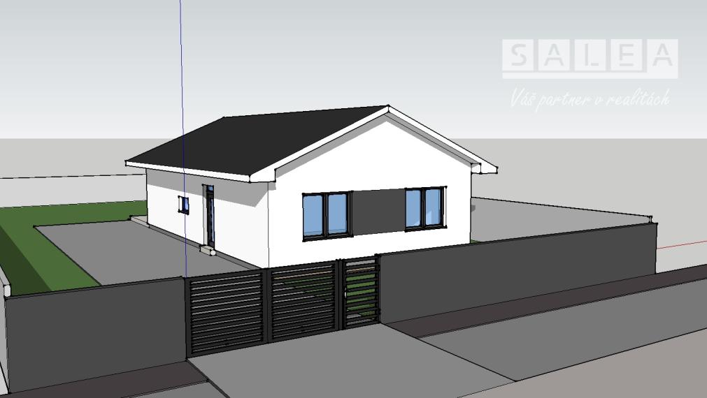 4i Novostavba  stav hrubá stavba pozemok 583m² Dolné Saliby
