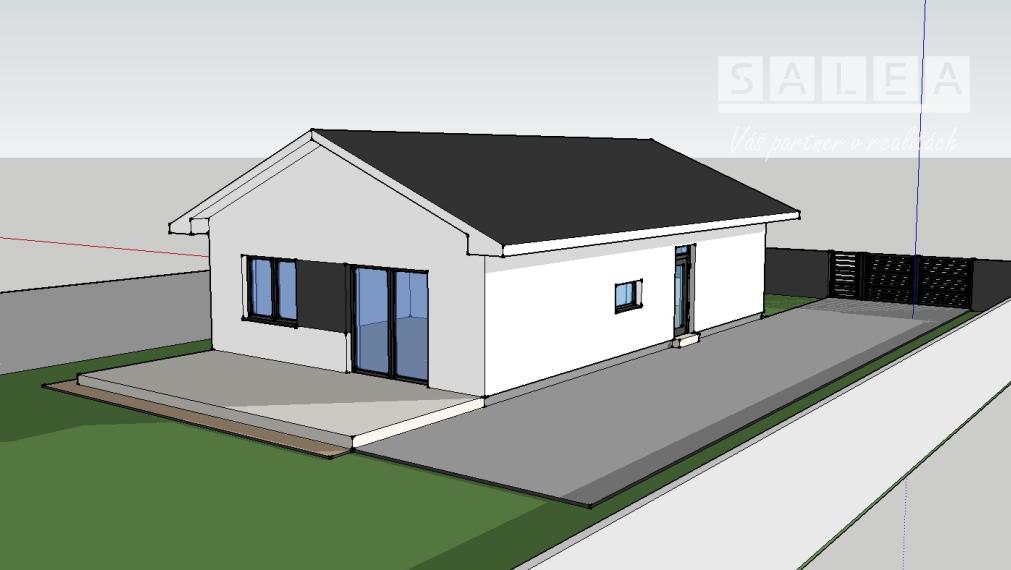 4i Novostavba  stav hrubá stavba pozemok 583m² Dolné Saliby