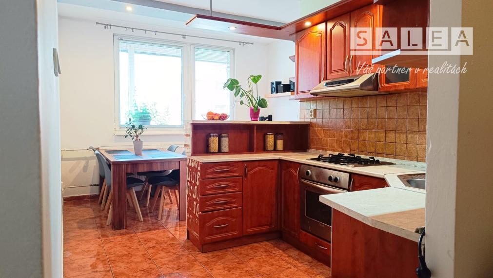 3 izbový veľký byt Šaľa-Veča s balkónom, špajzou a pivnicou