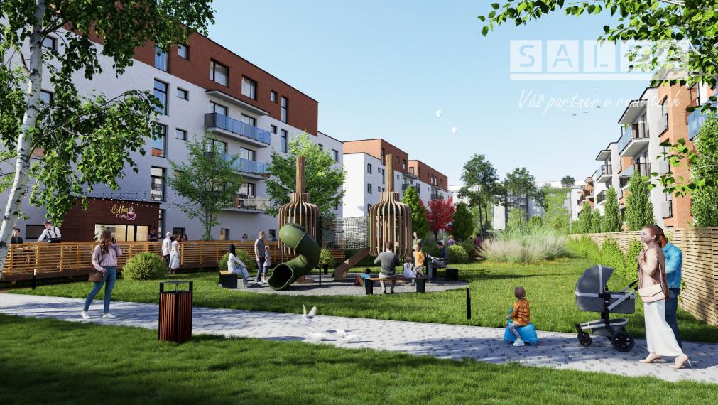 Projekt PARADAJS, Hlohovec 3izbový byt, parkovacie miesto