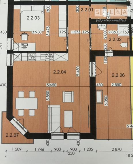 2-izbový luxusný byt v centre Pezinka! 91,95 m2!