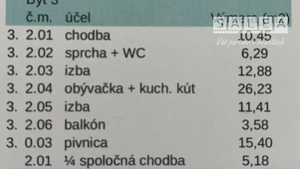 Krásny 3-izbový byt v centre Pezinka na predaj! Fotovoltika