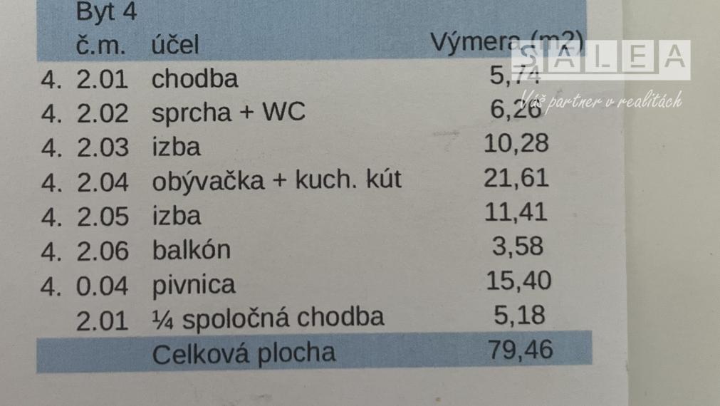 Predaj 3-izbový byt v srdci Pezinka! Energie do 40 EUR!