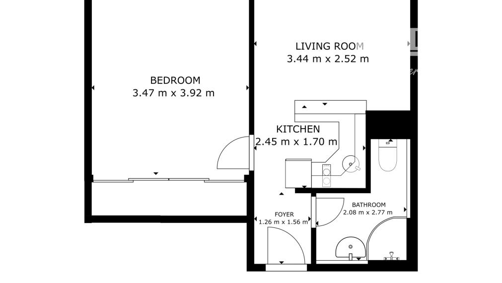 ZREKONŠTRUOVANÝ 1-IZBOVÝ BYT, 35 m², ŽILINA - VLČINCE II.
