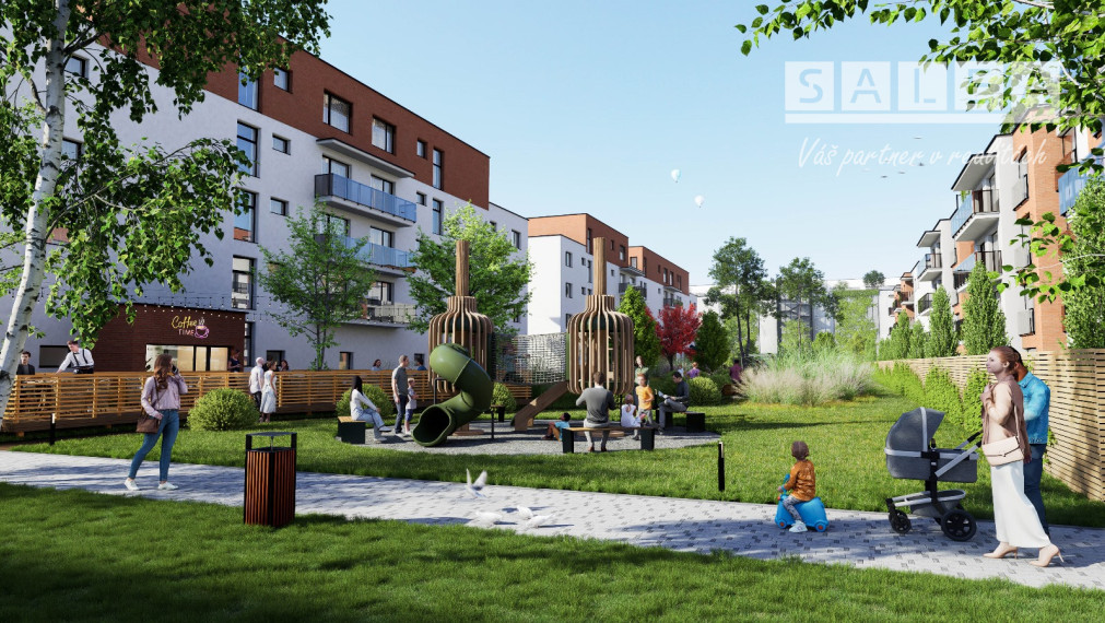 Projekt PARADAJS, Hlohovec 3izbový byt, parkovacie miesto