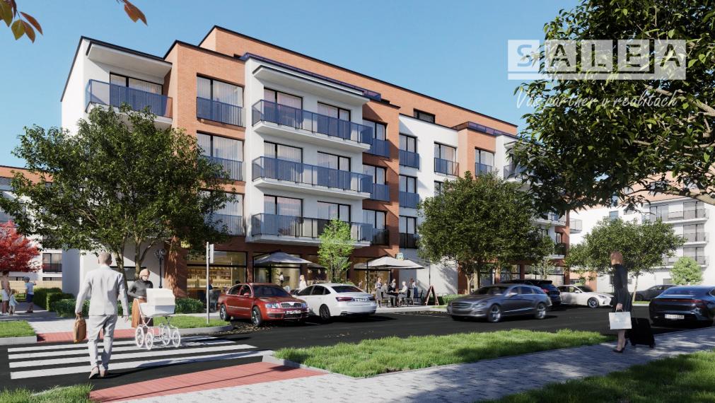 Projekt PARADAJS, Hlohovec  2izbový byt, parkovacie miesto