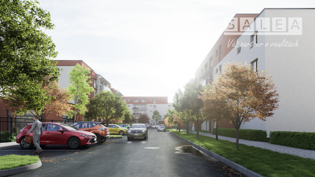 Projekt PARADAJS, Hlohovec  2izbový byt, parkovacie miesto