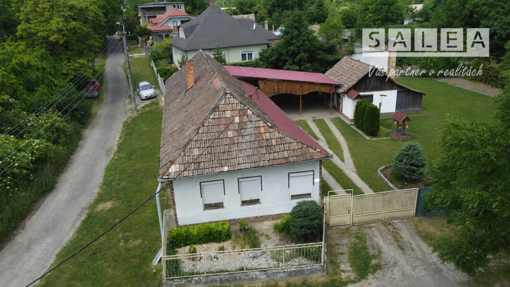 Útulný rodinný dom, 13 m2, garáž, letná kuchyňa, Veľké Ludince, okr. Levice