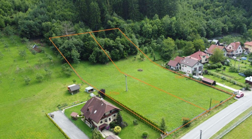 VEĽKÉ ROVNÉ - 2 STAVEBNÉ POZMKY, CELKOVÁ VÝMERA 5855m2