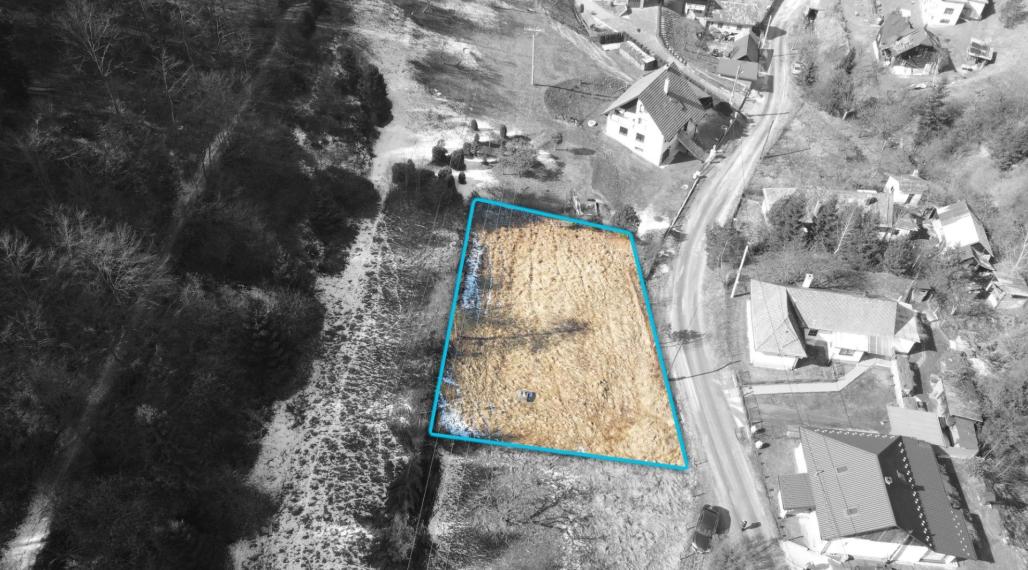 Pozemok na rekreačné účely v obci Slovinky o rozlohe 916 m2