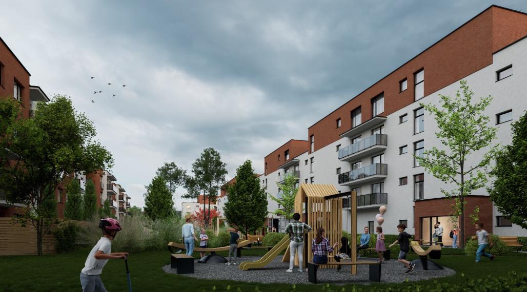 Projekt PARADAJS, Hlohovec  2izbový byt, parkovacie miesto