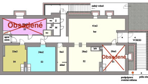 Prenájom pre pestrú ponuku služieb pešia zóna Šaľa 200 m2 alebo po miestnostiach