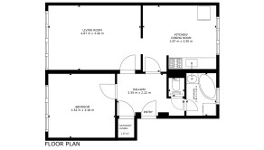 ZREKONŠTRUOVANÝ 2-IZBOVÝ BYT, 59 m², BYTČA - CENTRUM