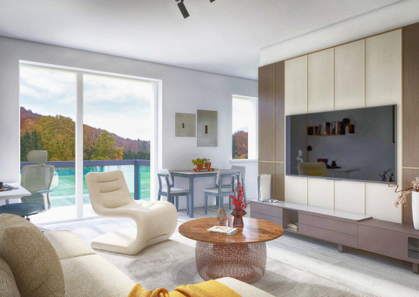 POSLEDNÝ 1-izbový byt+balkón  41m2 Dvorníky pri Hlohovci