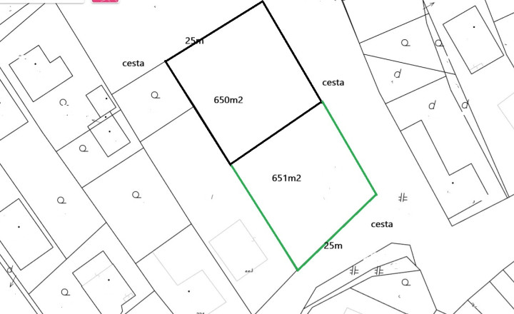Stavebný pozemok, 650m2, Tureň, okres Senec - fotografia 3
