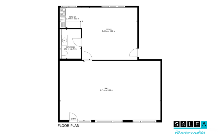 OBCHODNÝ PRIESTOR S KANCELÁRIOU, 98,60 m², ŽILINA – ŠAŠVÁRKA - fotografia 8