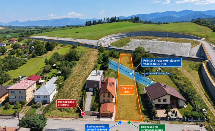 STAVEBNÝ POZEMOK 10 MIN. OD CENTRA, 800m², ŽILINA - BYTČICA - fotografia 4