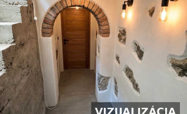 Kamenná chalupa s vlastným potôčikom pod lesom v obci Slovinky - fotografia 21