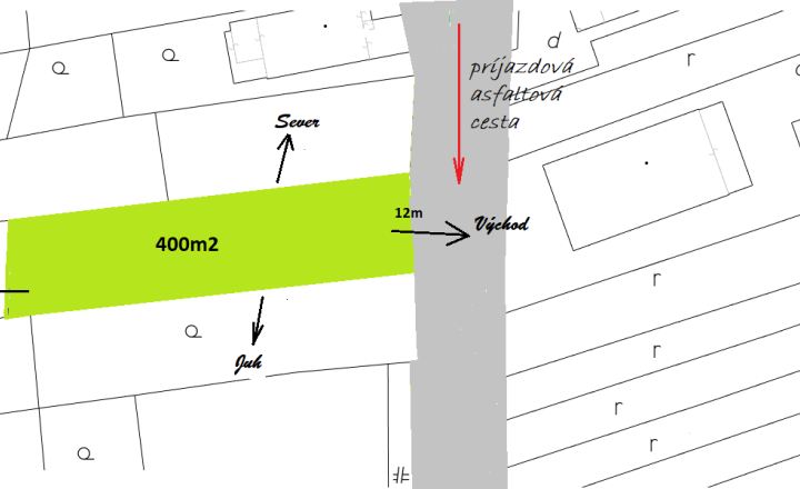 Na predaj ! Stavebný pozemok 400m2 len 10 km od Popradu !!!