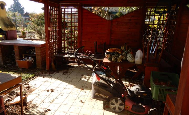 Útulná chata, 23 m2, altánok, záhradný gril, bazén, Levice - fotografia 6