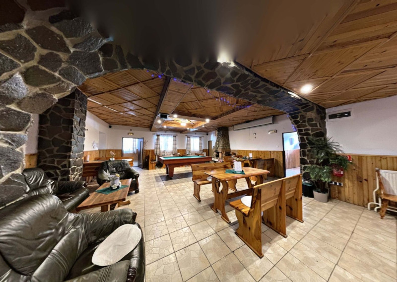 Investičná príležitosť. Reštaurácia s barom v Gelnici-časť MáriaHuta o celkovej rozlohe 900 m2.